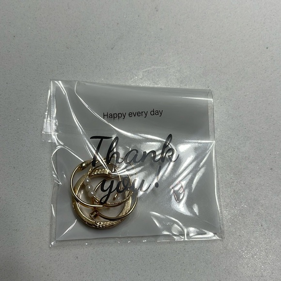 Bohemian Gold Ring Set 💛 Lot 13 - Picture 4 of 4